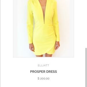 Elliatt Prosper Dress